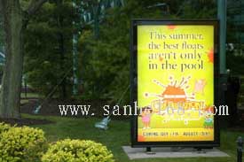 Aluminum Scrolling Signs (Outdoor)