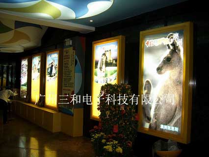 China Travel Service Scrolling Signs