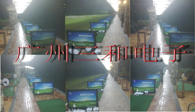 Golf course Aluminum Scrolling Signs